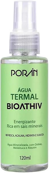 Água Termal Poran Spray Facial Hidratante 120 ml