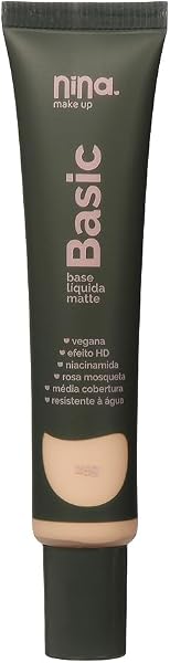 Base Líquida Matte Basic Nina