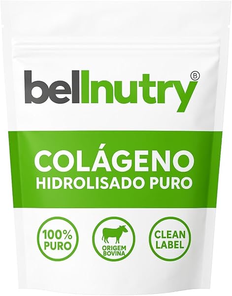 Bellnutry Colágeno Hidrolisado Puro em Pó 1Kg