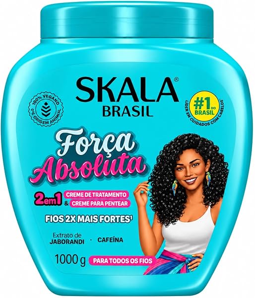 Creme de Tratamento Skala Brasil Força Absoluta 2 em 1 1kg