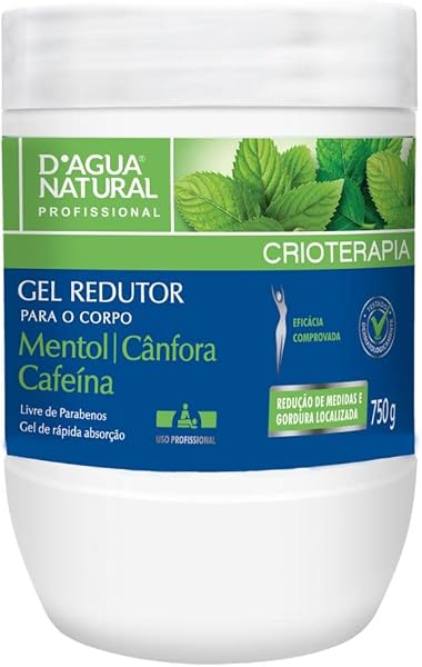 D'Agua Natural Gel Redutor 750 g