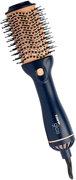 Escova Secadora Taiff Gloss Blue 1200W Bivolt Chaveado