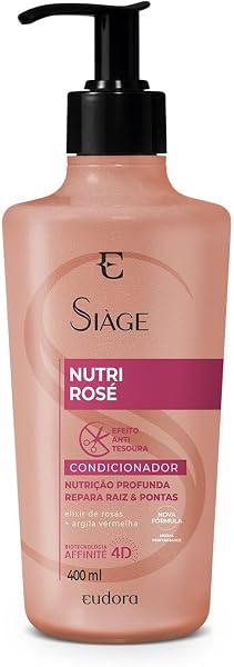 Eudora Siàge Condicionador Nutri Rosé 400 ml