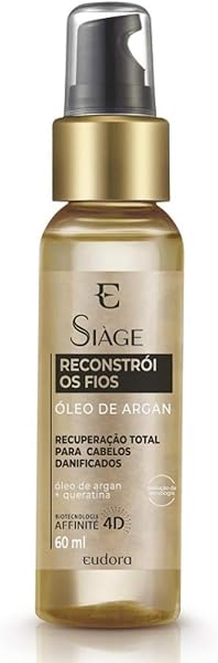 Eudora Siàge Reconstrói Os Fios Óleo De Argan 60ml