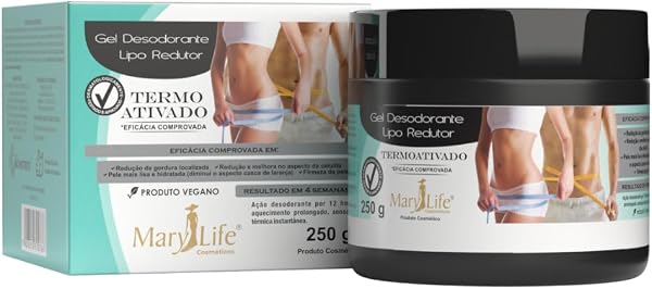 Gel Lipo Redutor Mary Life 250 g