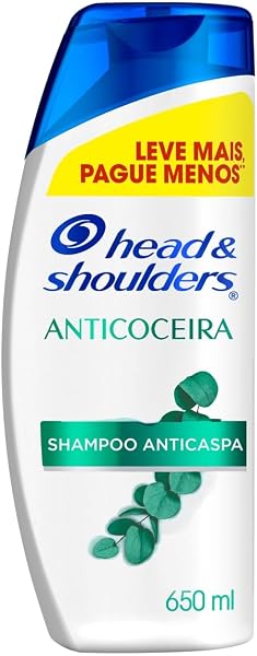 Head & Shoulders Shampoo Anticaspa Anticoceira 650 ml