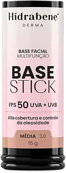 Hidrabene Base Stick Média 3.0 15 g FPS 50