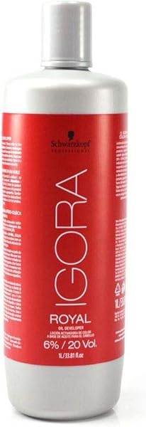 Igora Royal Água Oxigenada 1 Litro, 20 Volumes (6%)