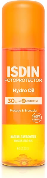 ISDIN Protetor Solar Corporal e Bronzeador HydroOil FPS 30
