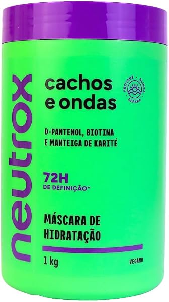 Máscara de Hidratação Neutrox Cachos e Ondas 1 kg
