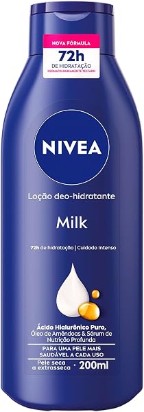 NIVEA Loção Deo-Hidratante Milk 200ml