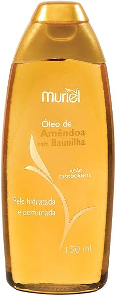 Óleo Corporal de Amêndoas com Baunilha 150Ml, Muriel