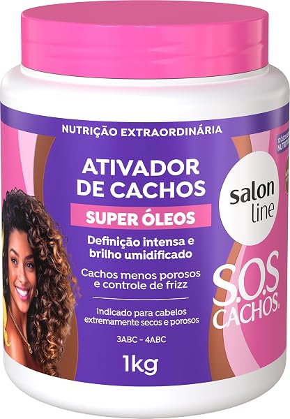Salon Line Ativador de Cachos SOS Cachos Super Óleos