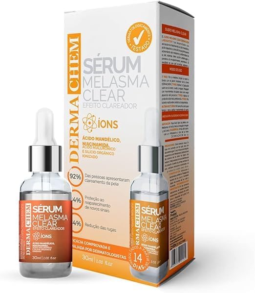 Sérum Facial Clareador Melasma Clear Dermachem 30ml