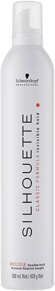 Silhouette Espuma Fixação Flexível 500 ml, Schwarzkopf Professional