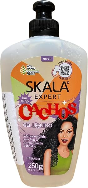 Skala Creme para Pentear Gel Líquido Cachos 250 ml