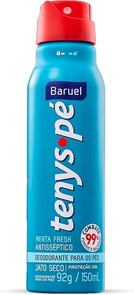 Tenys Pé Baruel Menta Fresh Jato Seco 92g