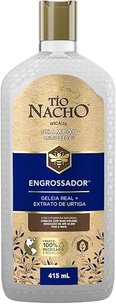 Tío Nacho Engrossador Shampoo Antiqueda Natural 415 ml