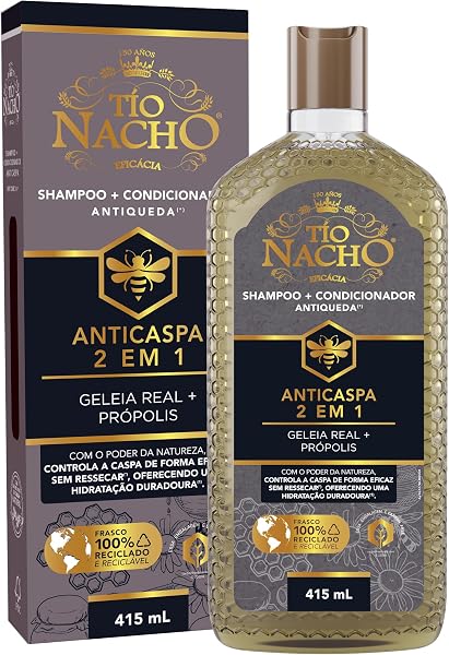 Tío Nacho Shampoo Anticaspa 2 em 1 415 ml