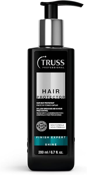 Truss Finish Expert Hair Protector | Proteção Térmica e Antifrizz | 200ml