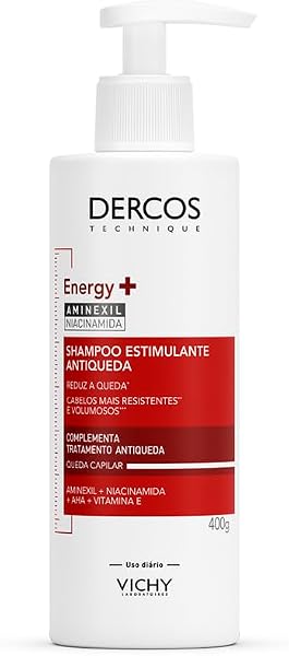 Vichy Dercos Energy+ Shampoo Antiqueda Estimulante com Aminexil 1.5%